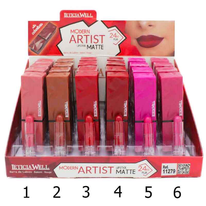 Barra de Labios Modern Artist Matte - Leticia Well