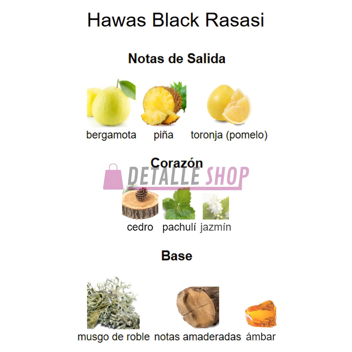 Mejores perfumes masculinos de Rasasi notas olfativas rasasi hawas black comprar online españa