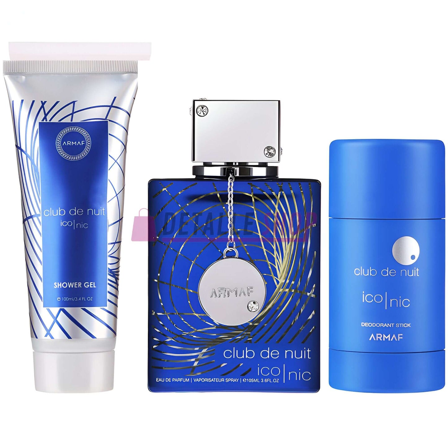 Características del set de regalo Club de Nuit Iconic de Armaf
