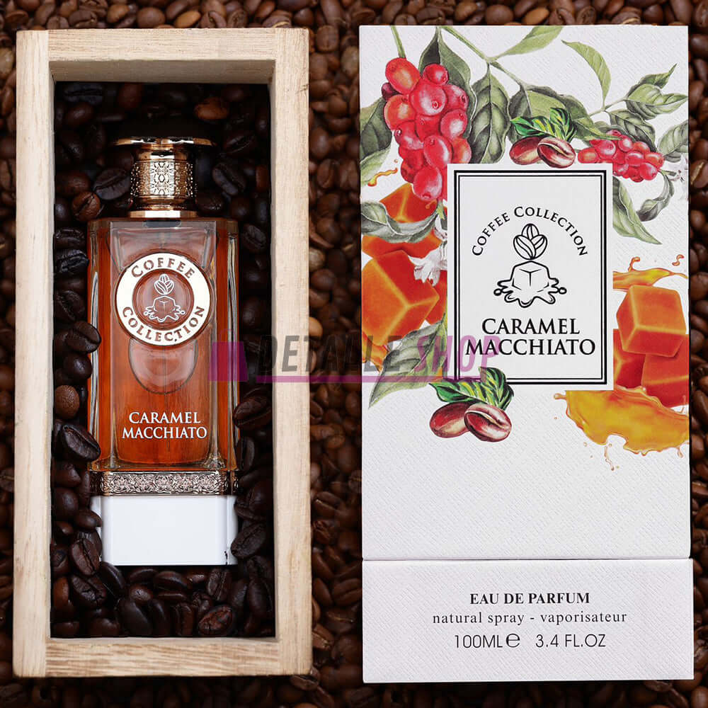 Notas olfativas de Caramel Macchiato Fragrance World Mejores perfumes con aroma a caramelo y café