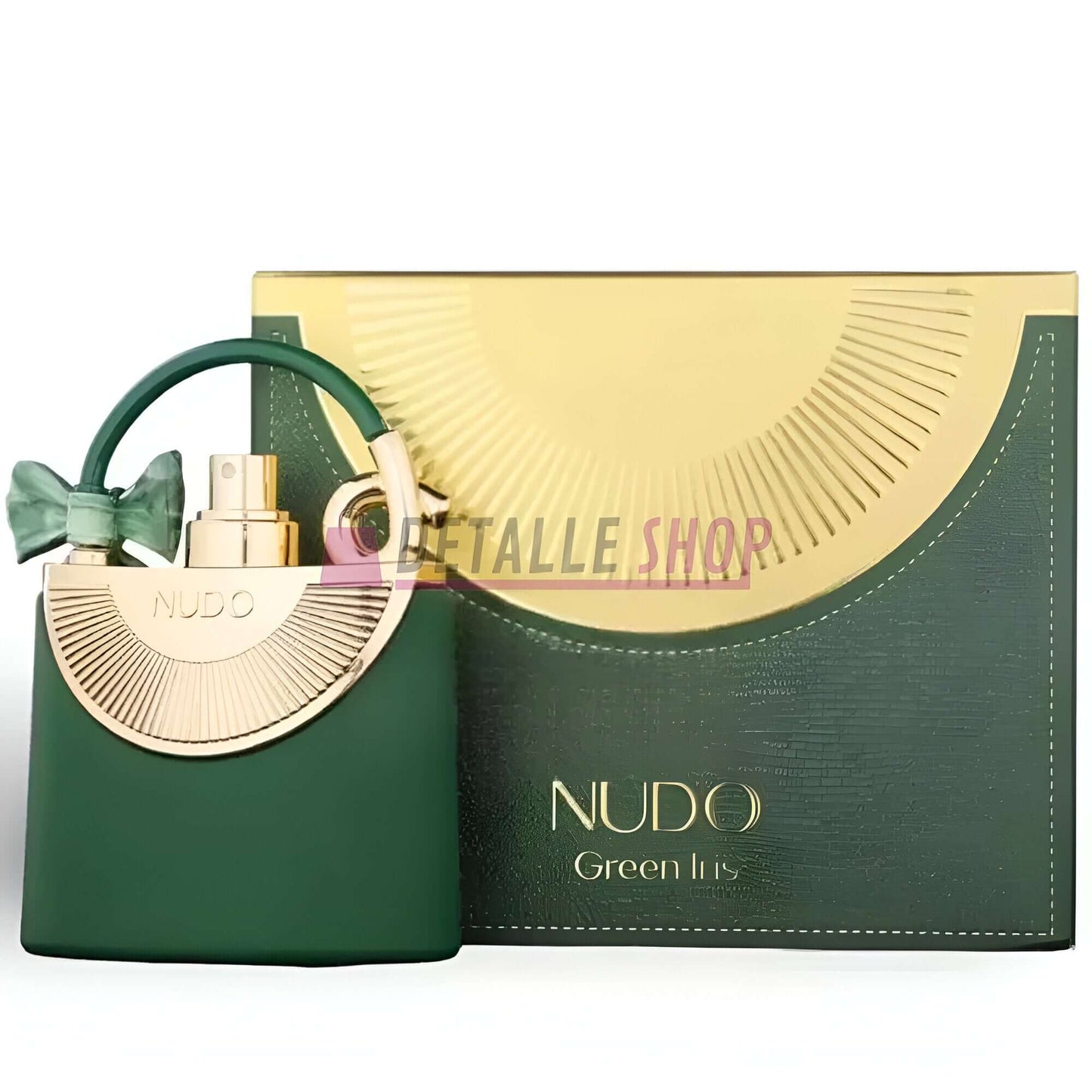 Perfume Nudo Green Iris bolso verde inspirado en la naturaleza comprar online españa murcia alicante barcelona valencia