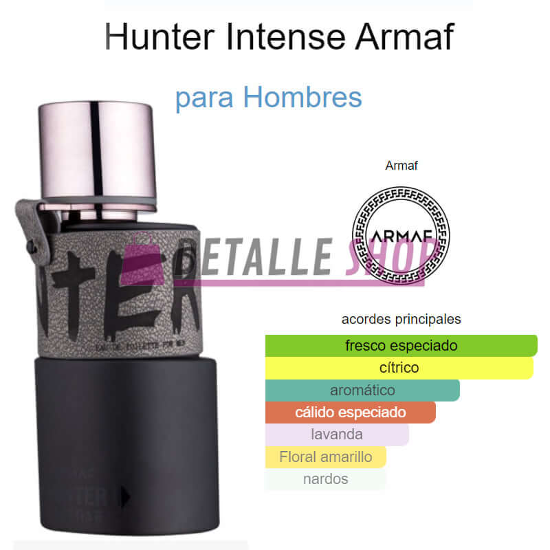 Hunter Intense para Homem da Armaf - 100ml