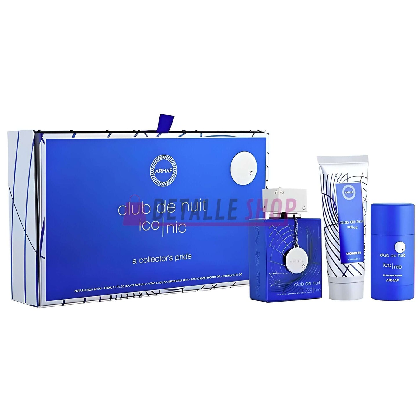 Contenido del pack de regalo Armaf Club de Nuit Iconic Perfume Armaf Club de Nuit Iconic para hombres