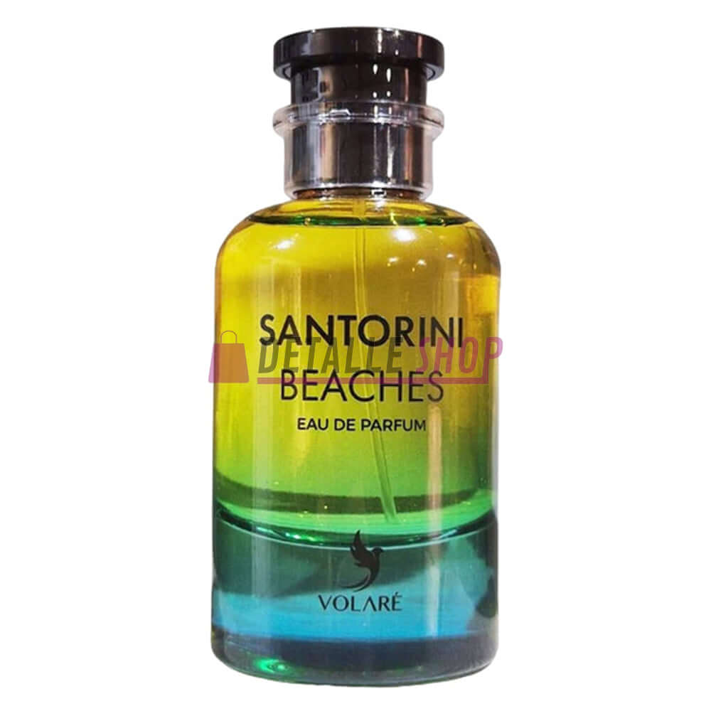 Notas olfativas de Santorini Beaches Volaré Perfume con notas de yuzu y neroli reseñas opiniones notas murcia