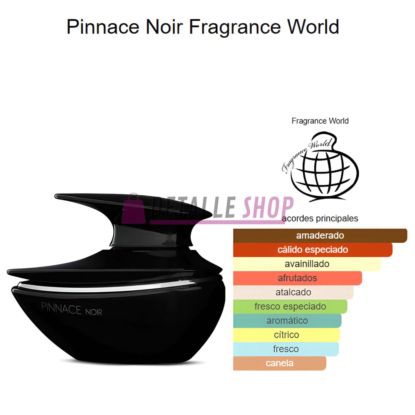 Pinnace Noir opiniones clientes comprar pinnace noir french avenue fragrance world dubai lattafa perfume arabe oriental murcia alicante madrid barcelona