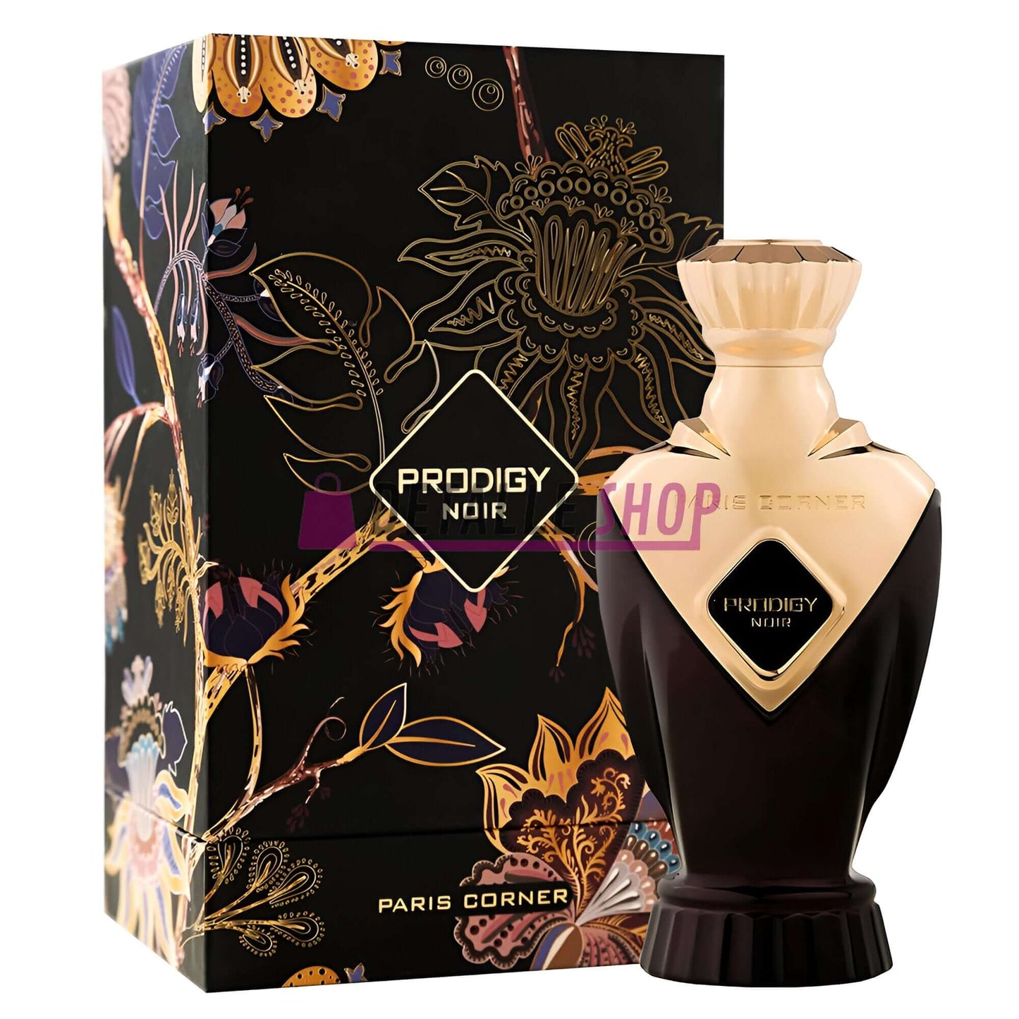 Prodigy Noir perfume notas de bergamota y especias cálidas donde comprar perfune unisex paris corner