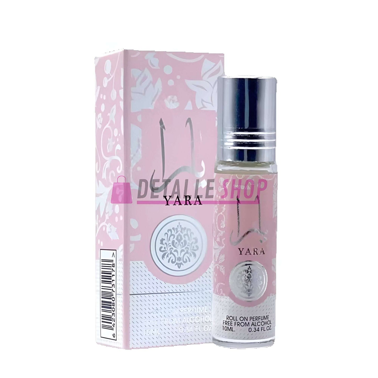 roll on yara rosa perfume arabe dubai fragancia en aceite sin alcohol