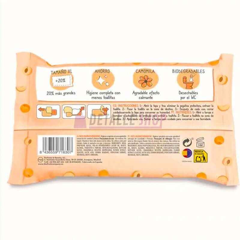 Toallitas Wc Melocotón - The fruit Company