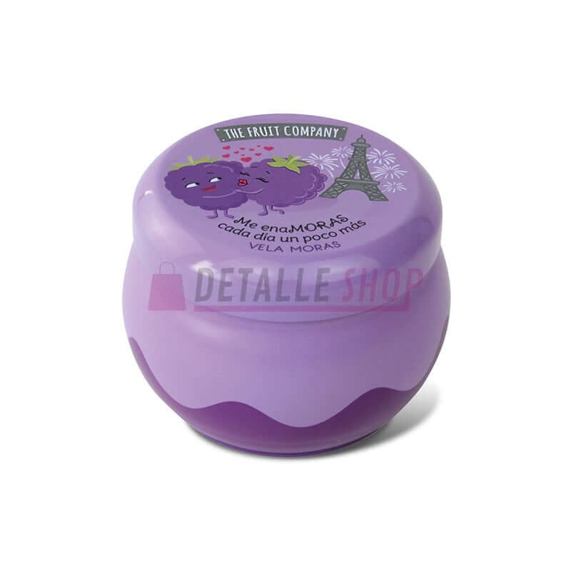 Vela com aroma a amora - The Fruit Company