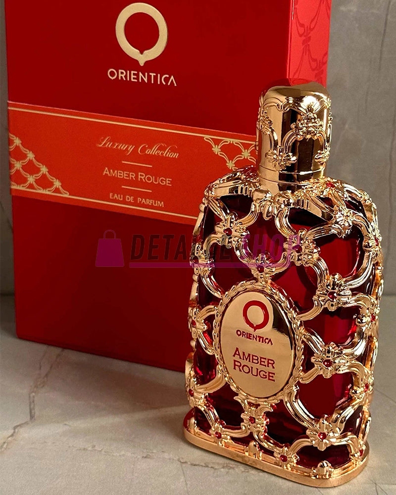 Perfume premium Amber Rouge Orientica con cedro y ámbar gris perfume mas vendido perfume mas lujoso perfume mujer comprar online perfume verano rojo lorca murcia alicante valencia madrid barcelona malaga sevilla dubai
