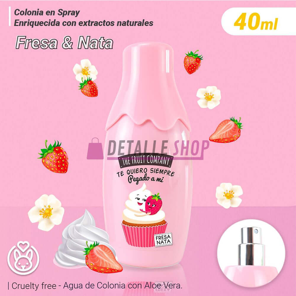 Conjunto de oferta de morango e creme - The Fruit Company