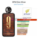 9 PM Elixir de Afnan, perfume árabe especiado para hombre con notas olfativas intensas. Opiniones de clientes en Valencia y Alicante