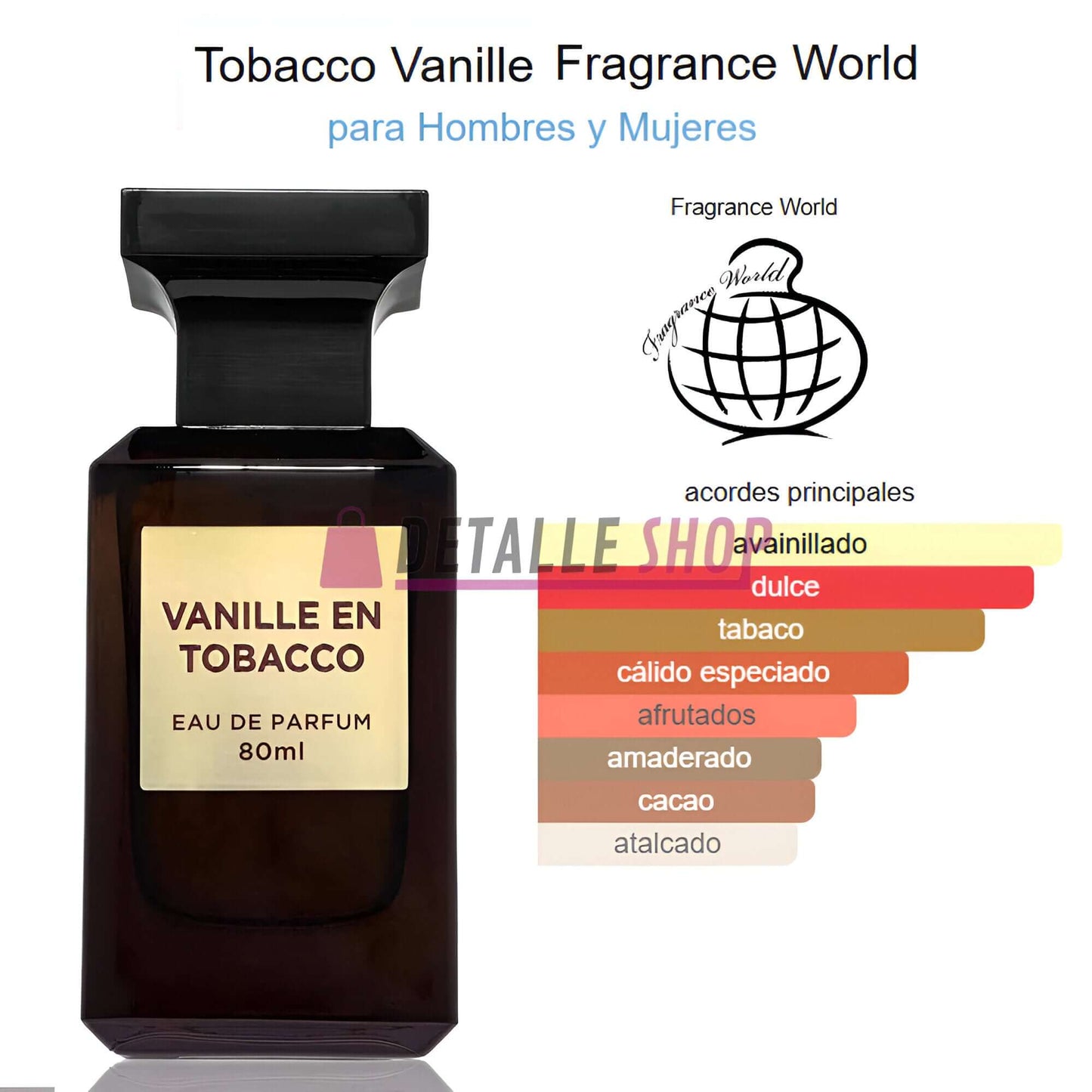 Vanille in Tobacco Fragrance World perfume de lujo para coleccionistas Opiniones sobre perfume Vanille in Tobacco de Fragrance World