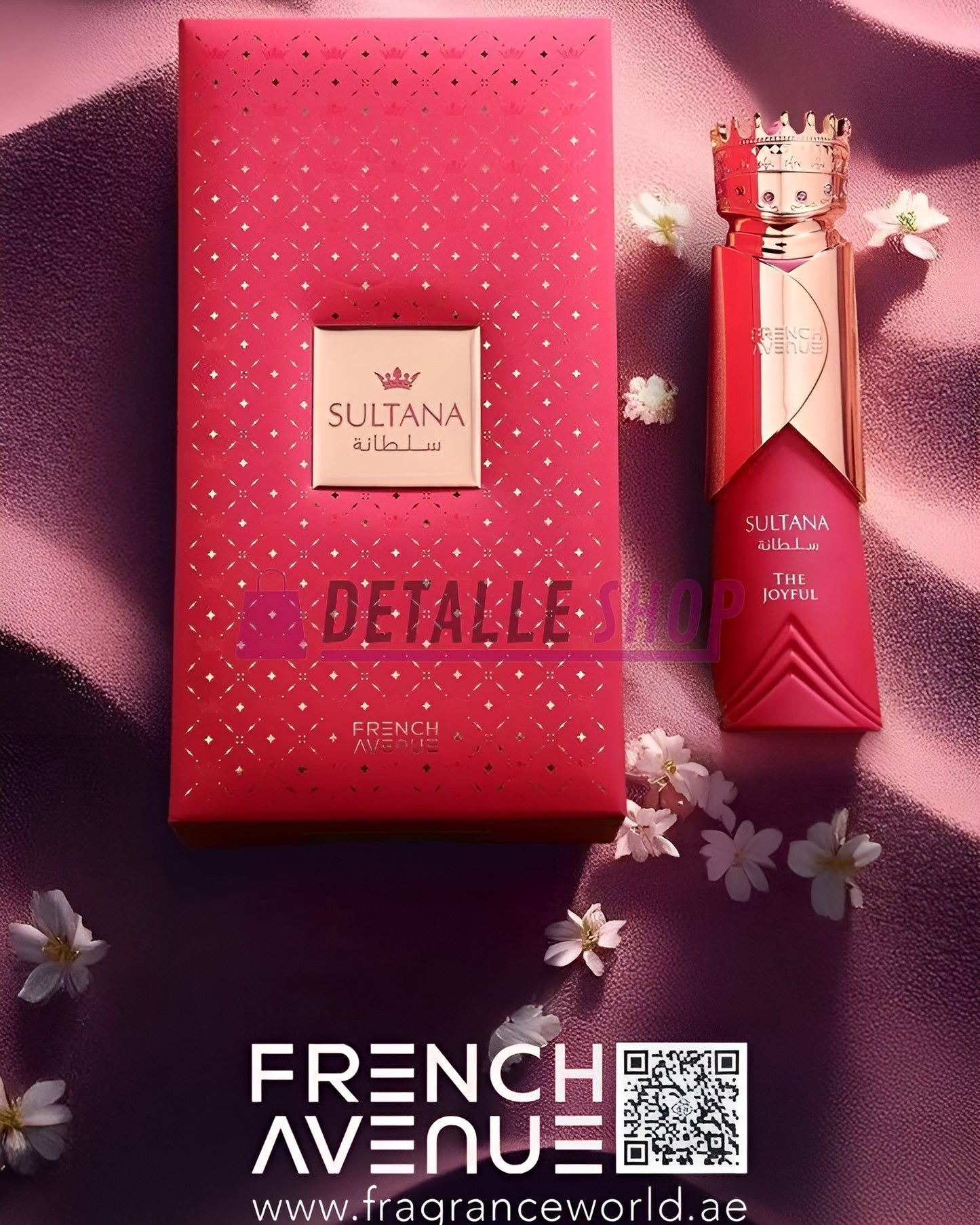 Fragancia femenina premium Sultana de French Avenue con notas exóticas y duraderas comprar perfume arabe sultana comprar online lorca murcia valencia dubai oriental madrid sevilla perfumes arabes al por mayor mayoristas