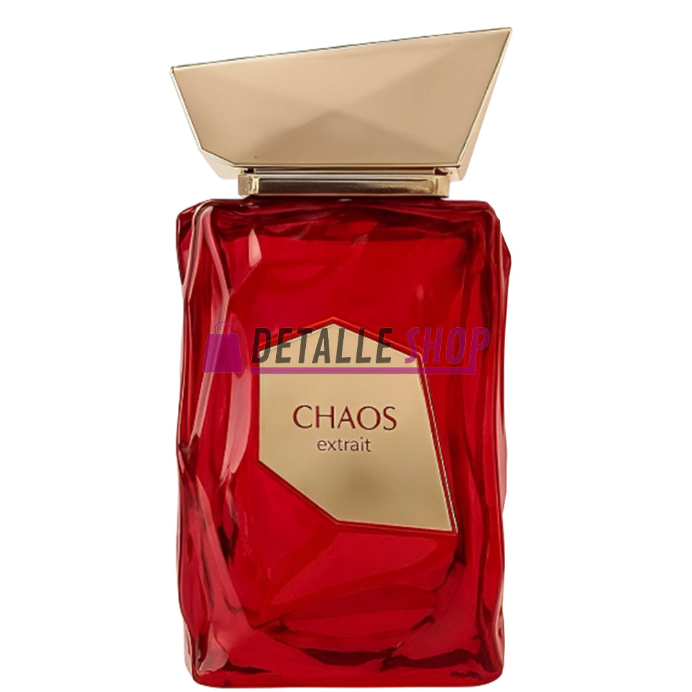 Perfume árabe elegante Chaos Extrait de French Avenue, aroma intenso perfume arabe dubai oriental perfume especiado rojo frutos rojos fresa cereza region de murcia alicante valencia dubai oriental
