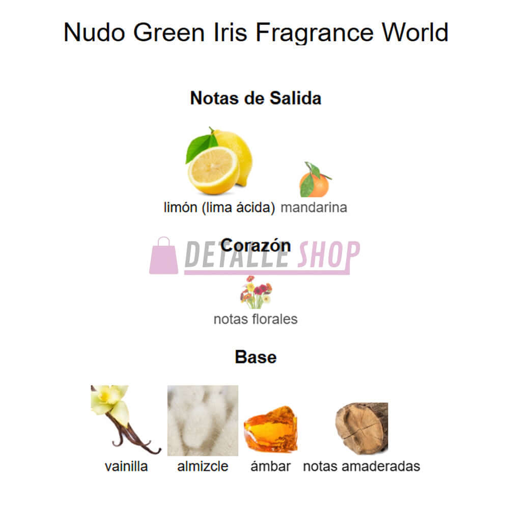 perfume arabe nudo iris fragrance world notas olfativas opiniones antes de comprar