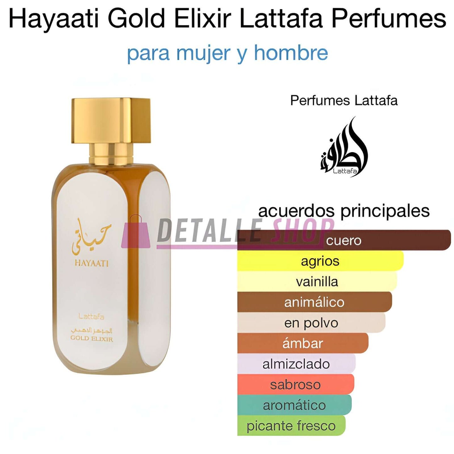 Hayaati Gold Elixir Lattafa - 100ml