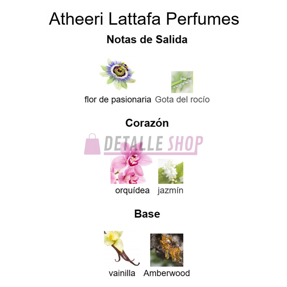 Perfumería Lattafa Murcia, perfume árabe para mujer Atheeri