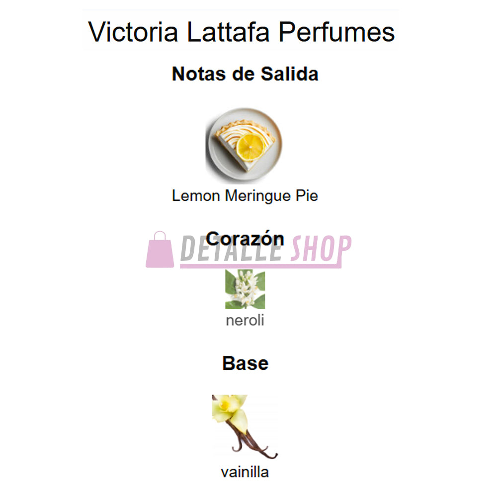 Perfume árabe Victoria de Lattafa para mujer, ideal en verano, notas avainilladas y cítricas con frescura duradera y estilo refinado perfumer para mujer perfumes dulces perfumes verano perfumes dubai lorca murcia alicante valencia barcelona malaga sevilla dubai.