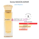 Perfume oriental duradero Soriée Maison Asrar mujer floral