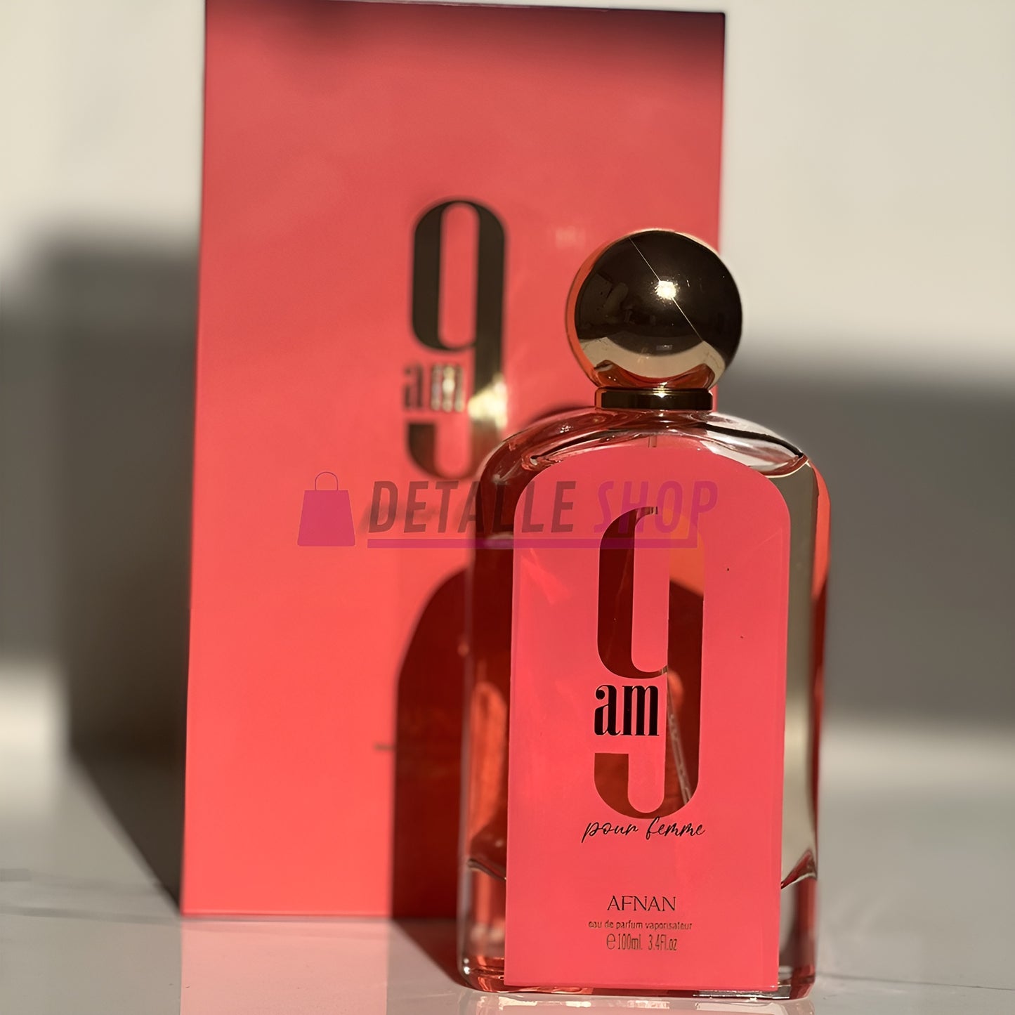 perfume afnan 9am pour femme mujer eau de parfum original 100ml fragancia fresca y floral para el día lorca murcia barcelona valencia dubai perfume fresco mujes