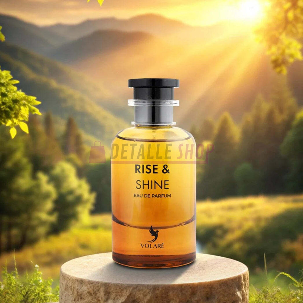 Perfume árabe Rise & Shine de Volaré para verano, inspirado en Sunsong de Louis Vuitton comprar en lorca murcia alicante valencia perfume para verano fresco citrico unisex oferta dubai