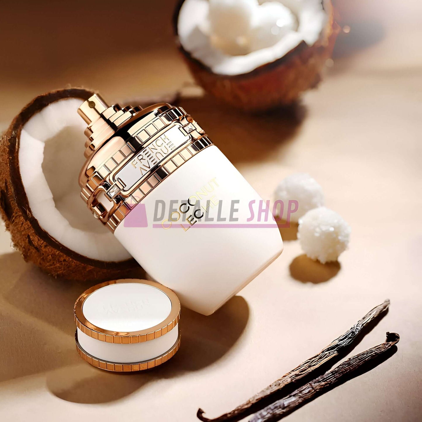 perfume femenino exótico con leche de coco coconut leche de french avenue perfume arabe oriental dubai comprar españa lorca murcia valencia madrid barcelona