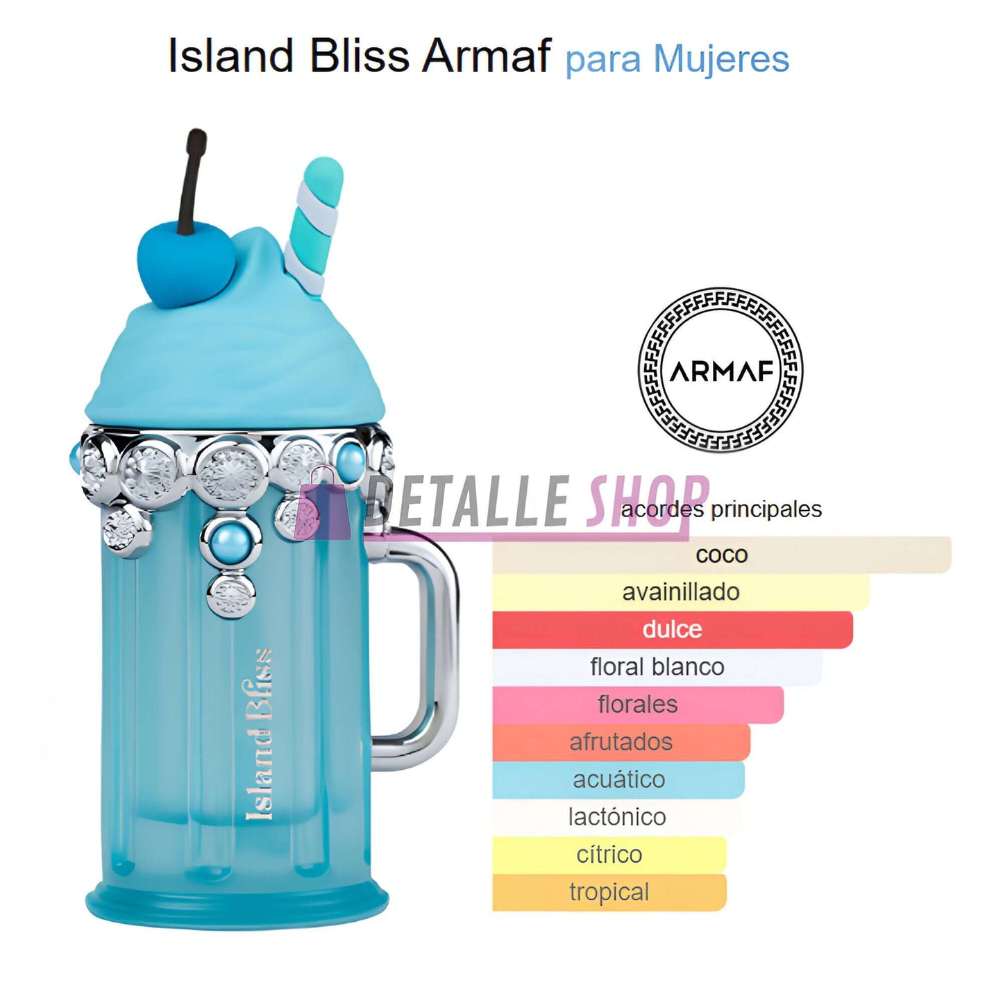 comprar Island Bliss Armaf online perfume verano perfume fresco perfume arabe fresco dubai oriental dubai