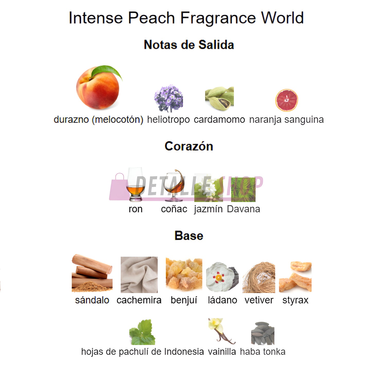 Perfume unisex frutal y oriental – Intense Peach inspirado en Tom Ford comprar online dubai lorca valencia crevillente alicante madrid sevilla