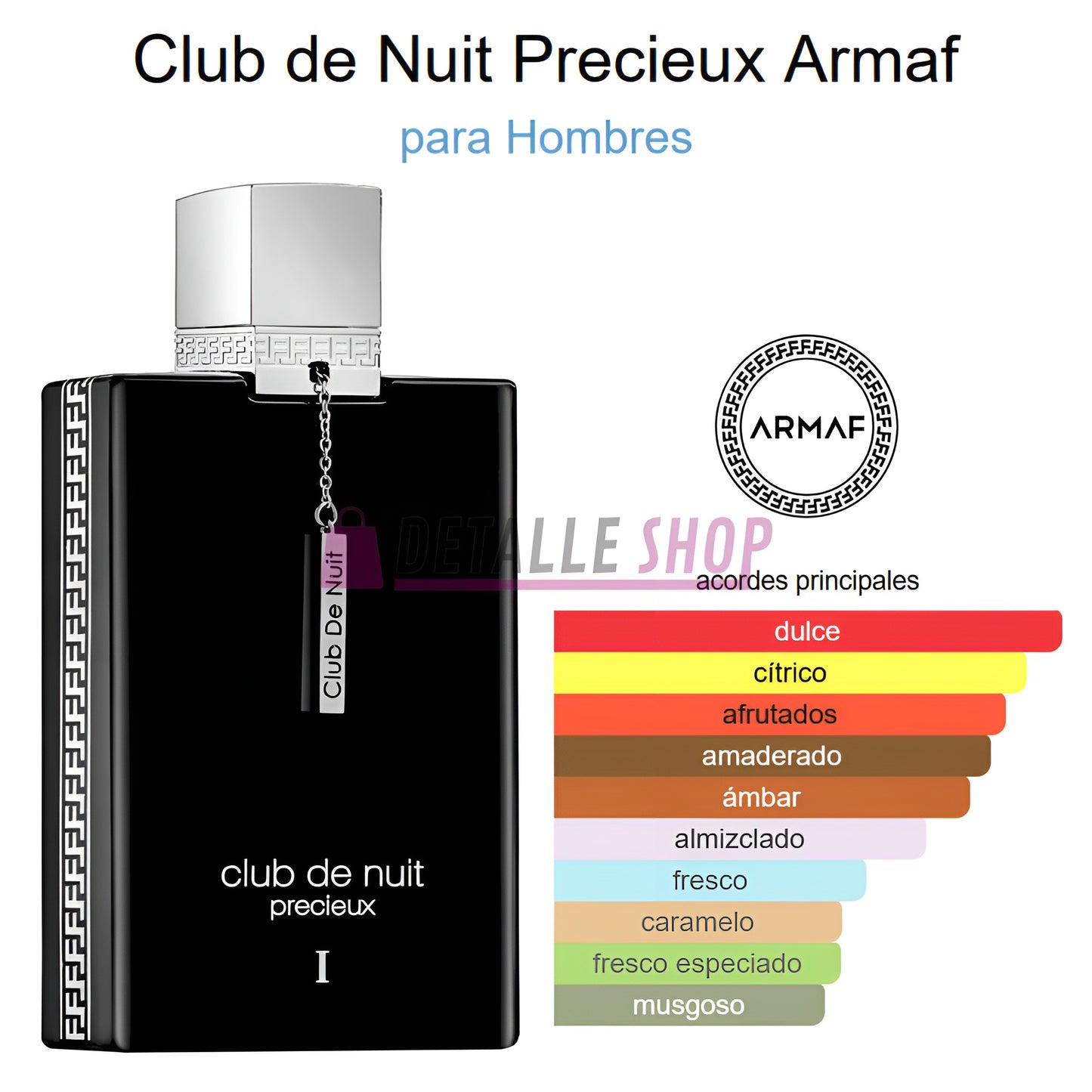Notas frescas para el verano en el perfume masculino Armaf Club de Nuit Précieux perfume arabe comprar online perfume ctrico verano dubai compraonline barato lorca murcia valencia barcelona crevillente alicante malaga dubai