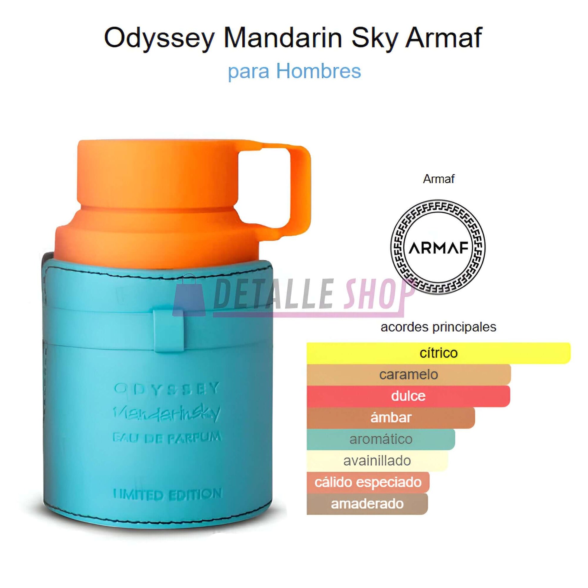 perfume mandarina y cítrico para hombre dubai oriental sky mandarin odyssey