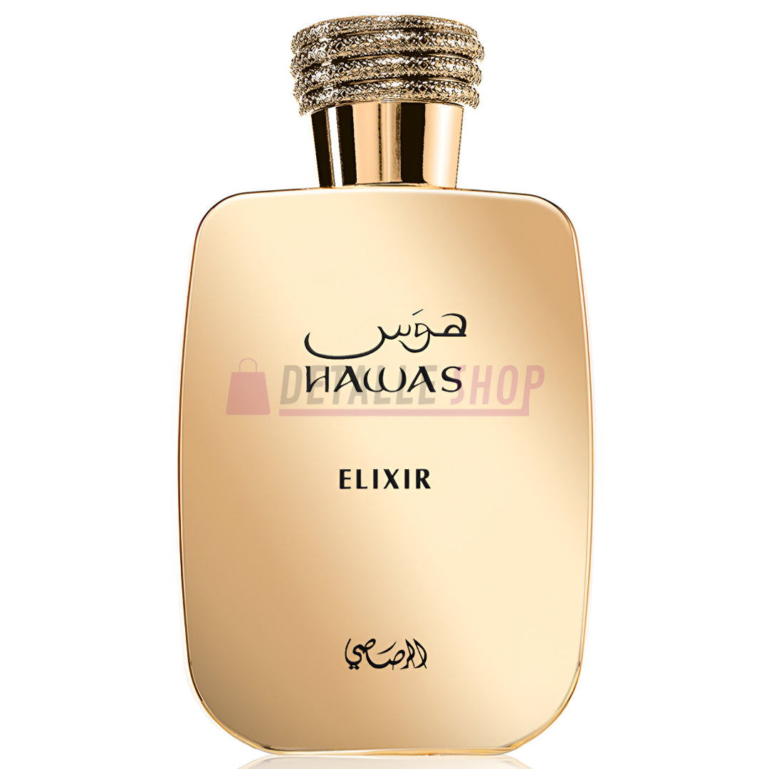 Perfumería árabe en Lorca y Murcia con Hawas Elixir Rasasi, perfume exclusivo para regalo