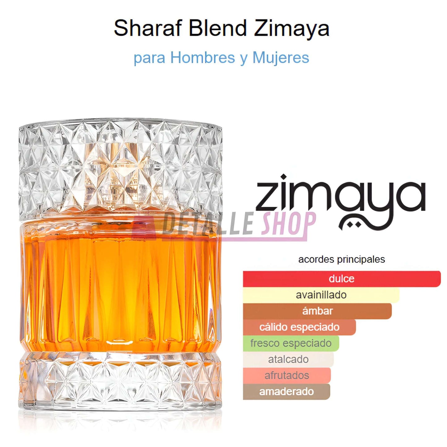 perfumes especiado calido perfume arabe zimaya sharaf dulce avainillado regalo dia del padre españa lorca murcia