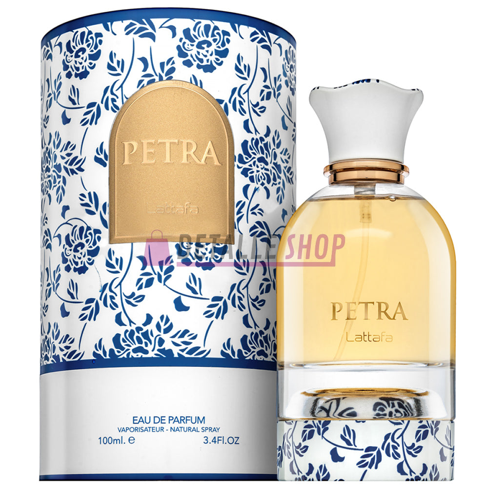 Perfume Petra de Lattafa 2025 floral frutal gourmand para mujer citrico dubai oriental perfumeria al por mayor lorca murcia alicante valencia dubai oriental perfumeria arabe