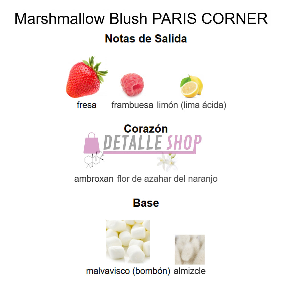 Reseñas de perfume árabe gourmand Marshmallow Blush con fresa y nubes, comprar online desde Lorca y Murcia comprar alicante dubai economico dulce gourmand jovenes dulce gourmand dubai