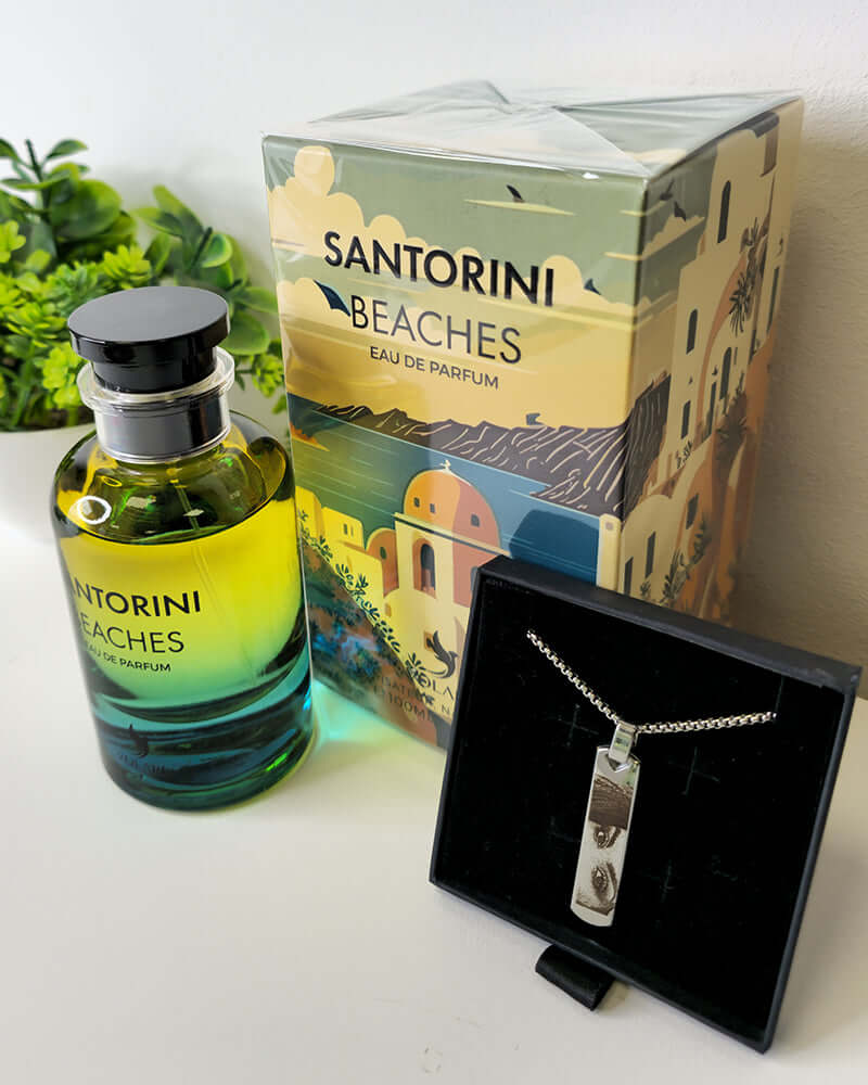 Pack Dia do Pai - Santorini I'll Fly + Pendente Personalizado