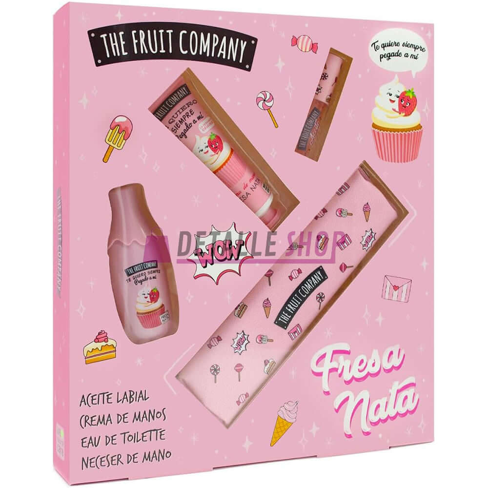 Conjunto de oferta de morango e creme - The Fruit Company