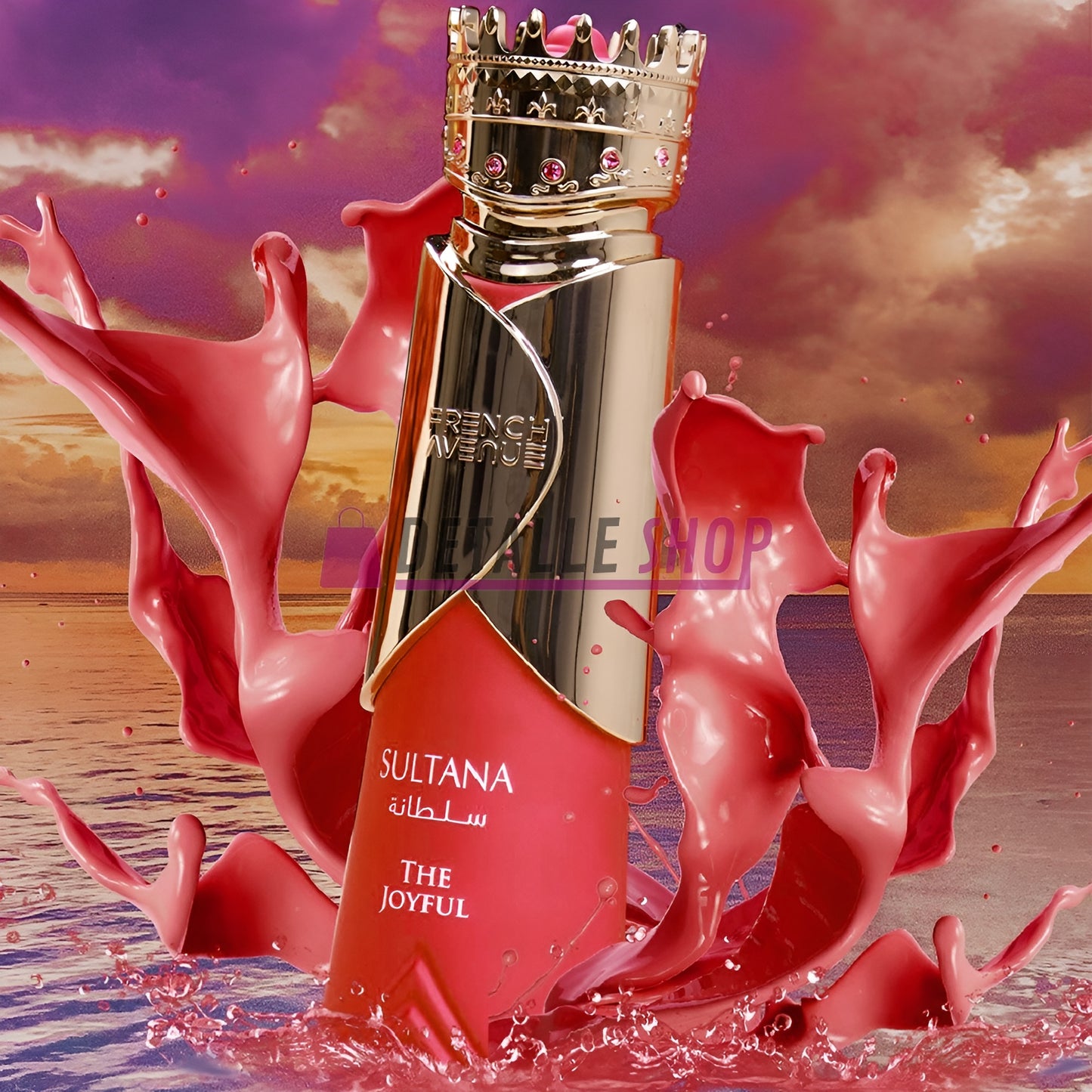 Sultana de French Avenue, perfume árabe de lujo oriental para mujer sofisticada comprar online origintal dubai oriental lorca murcia valencia madrid barcelona alicante crevillente dubai otiental comprar economico barato mujer verano femenino