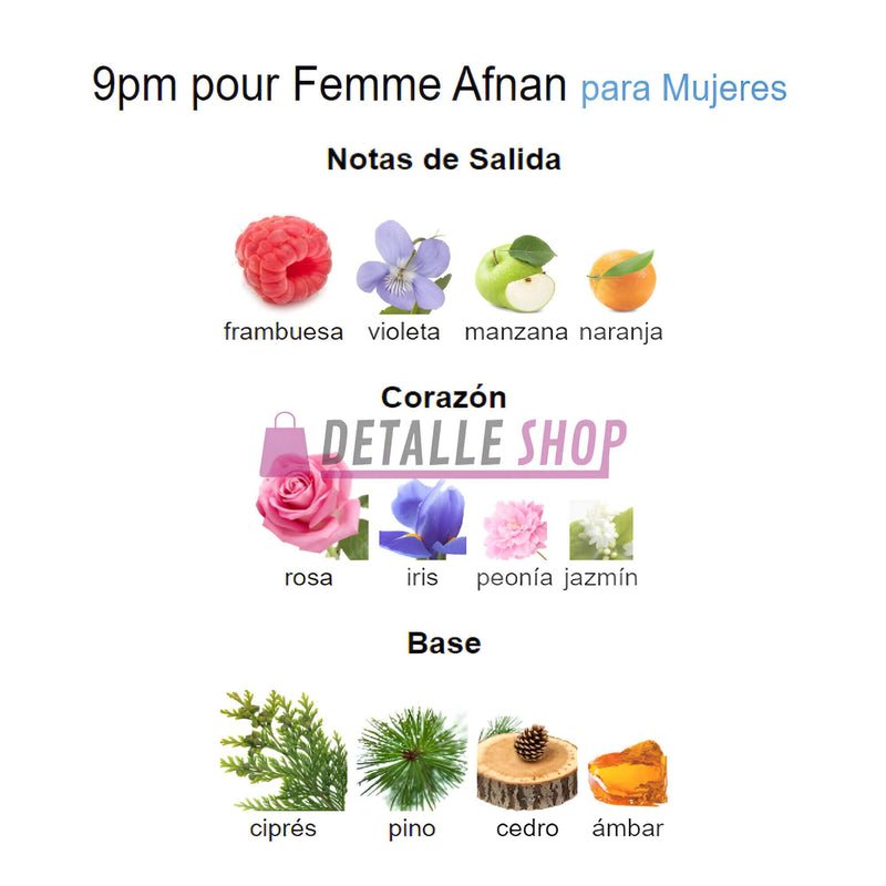 9pm por femme de Afnan - 100ml