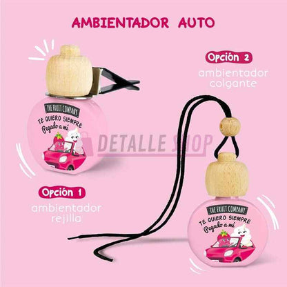 Ambientador coche de Fresa y Nata - The Fruit Company