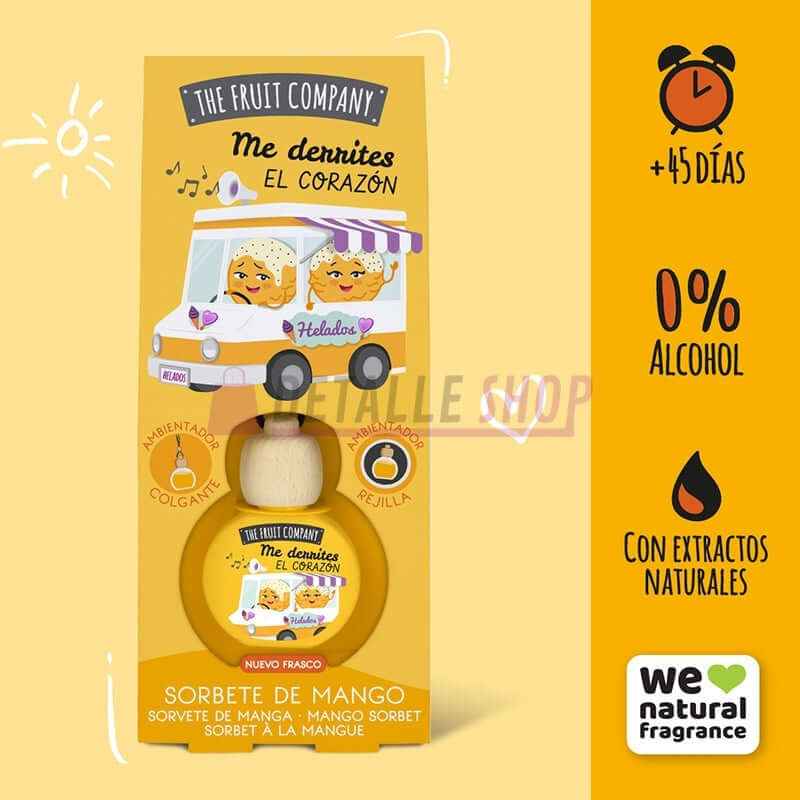 Ambientador coche Sorbete de Mango - The Fruit Company