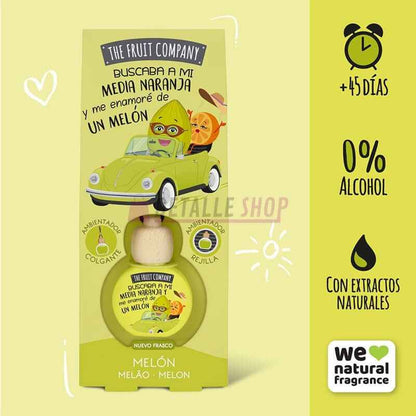 Ambientador coche Melón - The Fruit Company