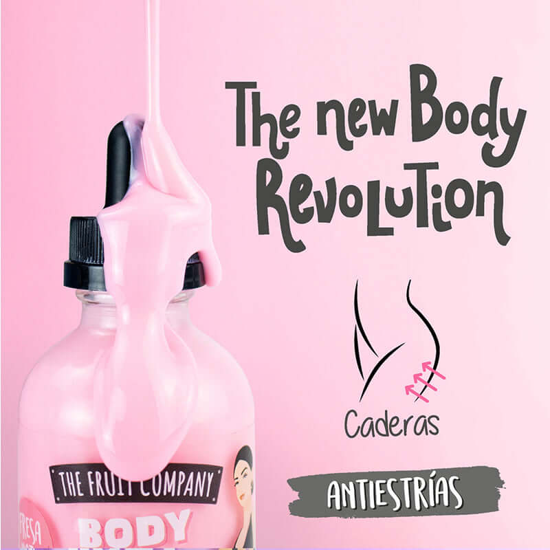Body Serum Estrias Fresa y Nata The Fruit Company - 120ml