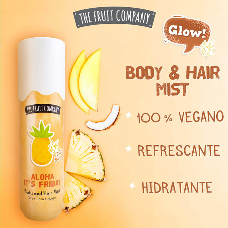 Hair & Body Mist Aloha It´s Friday The Fruit Company - 200 ml