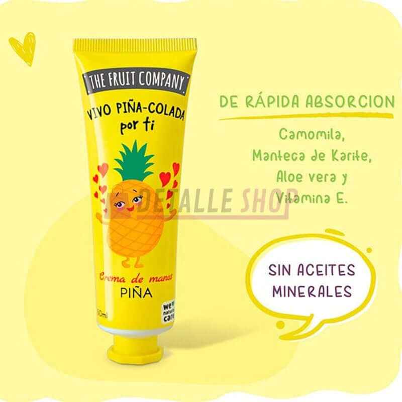 Piña Crema de manos - The fruit Company