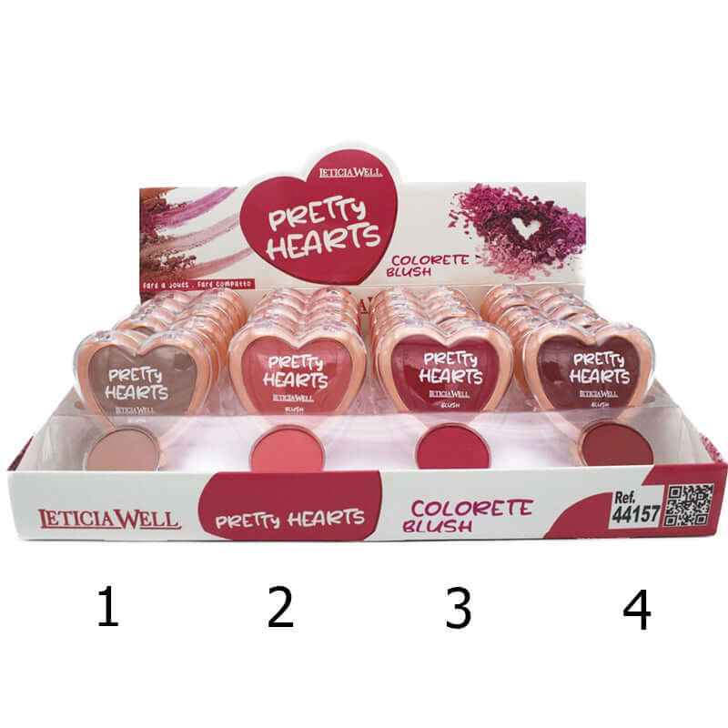 Colorete blush corazón - Leticia Well