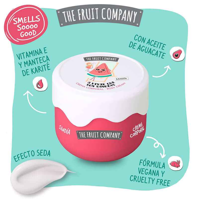 Crema Corporal Sandía - The Fruit Company