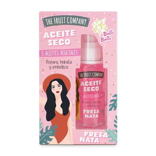 Dry Oil Glitter Fresa Nata The Fruit Company - 50 ml