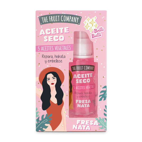Dry Oil Glitter Fresa Nata The Fruit Company - 50 ml