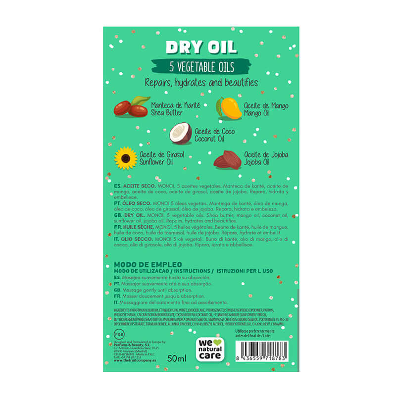 Dry Oil Glitter Monoi The Fruit Company - 50 ml